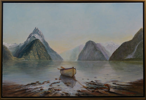 Russell Winterburn-Milford Sound, Mitre Peak days gone by.