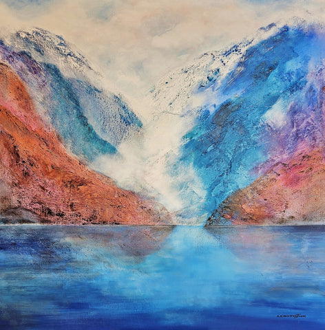 Clare Riddington Jones-Misty Mountain Reflections,