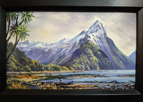 Tony Roche-Mitre Peak and Cabbage Tree.