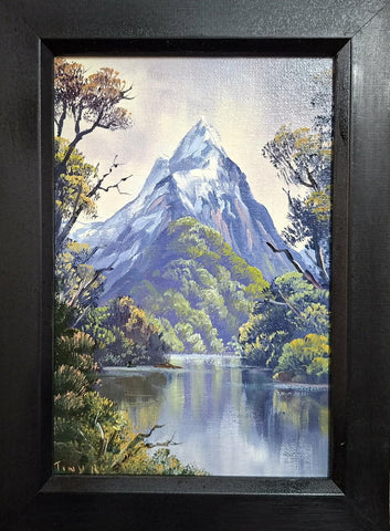 Tony Roche-Mitre Peak before the rain