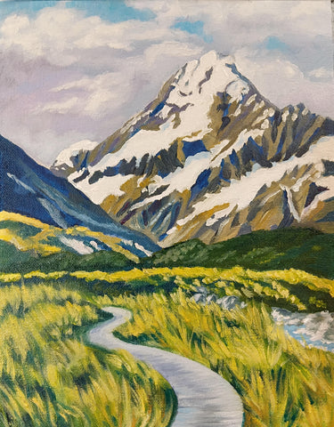 Annette Dickison-Mt Cook path #10