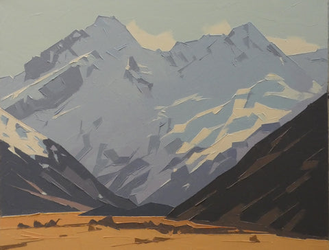 John Gillies-Mt Sefton and the Footstool.