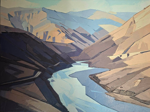 John Gillies-Shotover River,Skippers Canyon