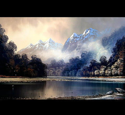 Richard Wilson-Southern Winter, Haast river