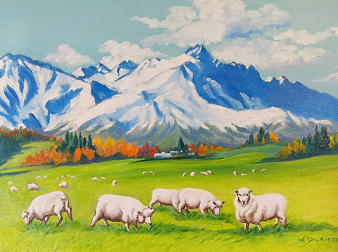 Annette Dickison-South Island Sheep 3