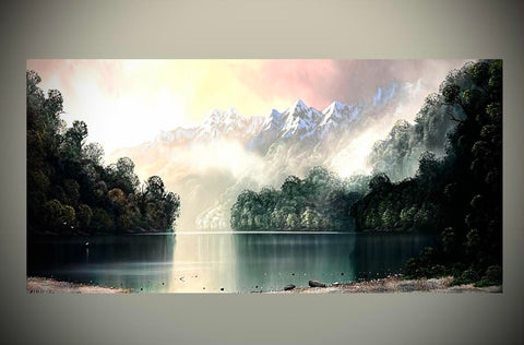 Richard Wilson-Spring Mists Fiordland