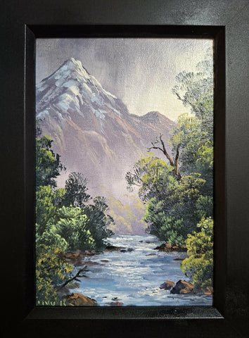 Tony Roche-Storm approaching in Fiordland