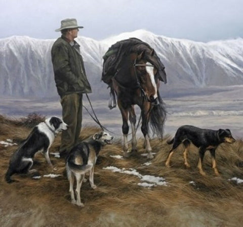 Julie Greig-Taking a breather-Boxed print