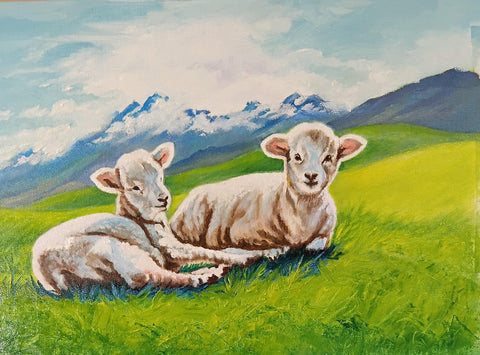 Annette Dickison- South Island Sheep