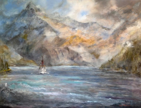 Tanya Celine Walker- T.S.S Earnslaw, Lake Wakatipu