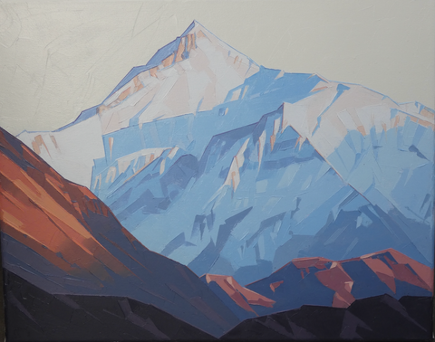 John Gillies-Dawn Magic, Black Peak, Wānaka