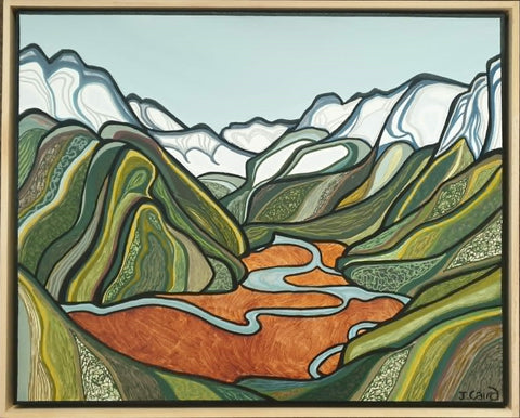 Miranda J Caird-Walk on by. Milford track.