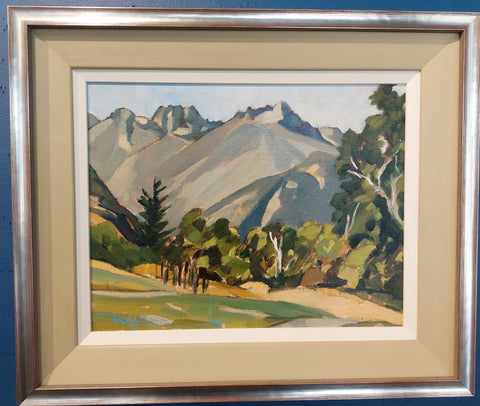 Russell Hollings-The Remarkables from Lake Hayes