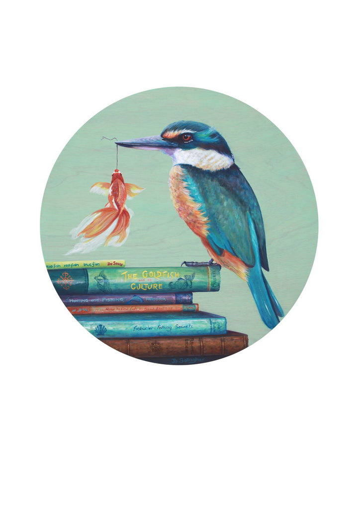 Jo Gallagher-The Kingfisher-Knowledge is Power