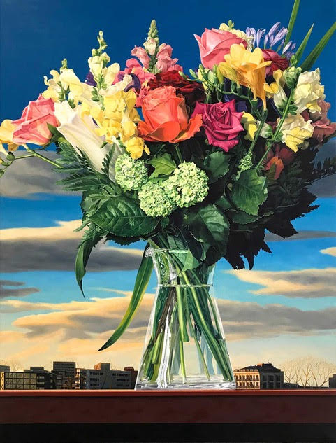 Ross Jones-Limited Edition print-Summer in a Vase